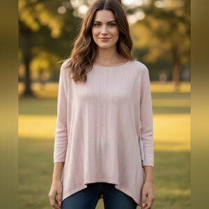Nordstrom Collection Smoky Rose Cashmere Sweater NWT